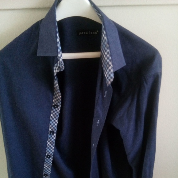 JARED LANG CASUAL DRESS SHIRT - Picture 5 of 5